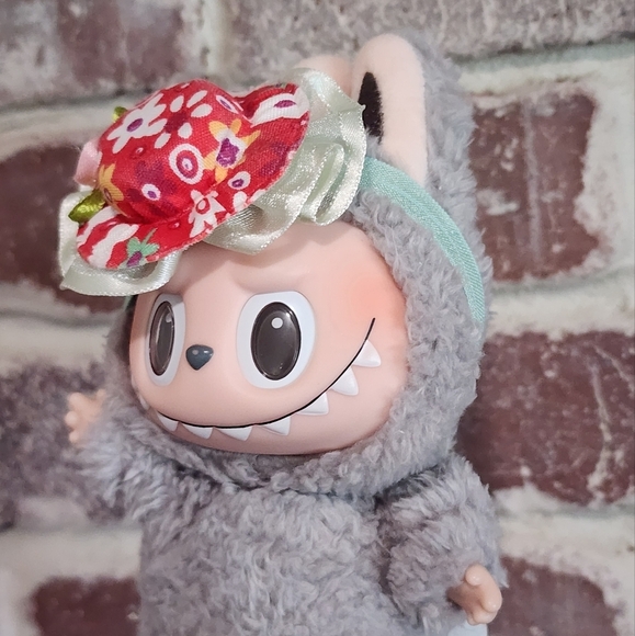 Labubu Red Hat Headband - Picture 2 of 5